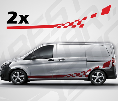 Per mercedes vito van grafica - vito,
